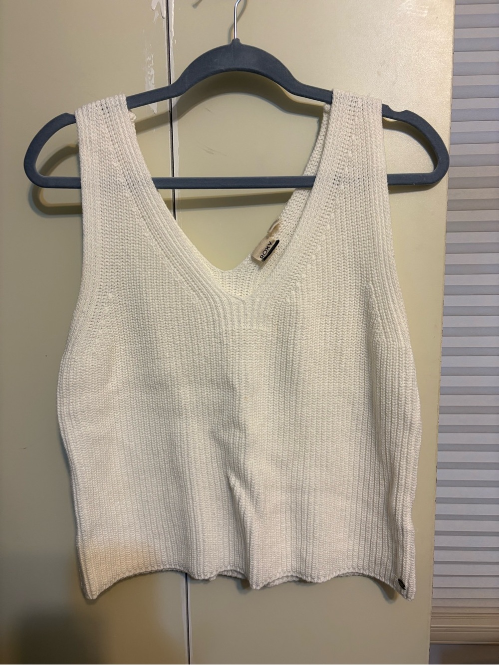 Roxy woven tank top size large